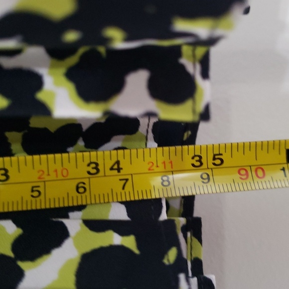 LOFT Animal Print Mini Dress 4 Black Blue Green Pleats Leopard Mobwife Office - Picture 10 of 16